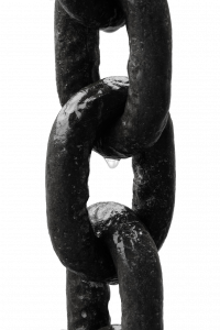 chain, chain links, metal, iron, connection, chain link, connectedness, limbs, glittering, wet, metal chain, strong, metallic, isolated